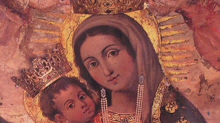 Nuestra Señora del Valle de Valverde (Sicilia): Historia, milagros, apariciones y devoción Madonna Di Valverde Catania Sicilia E1758325748933